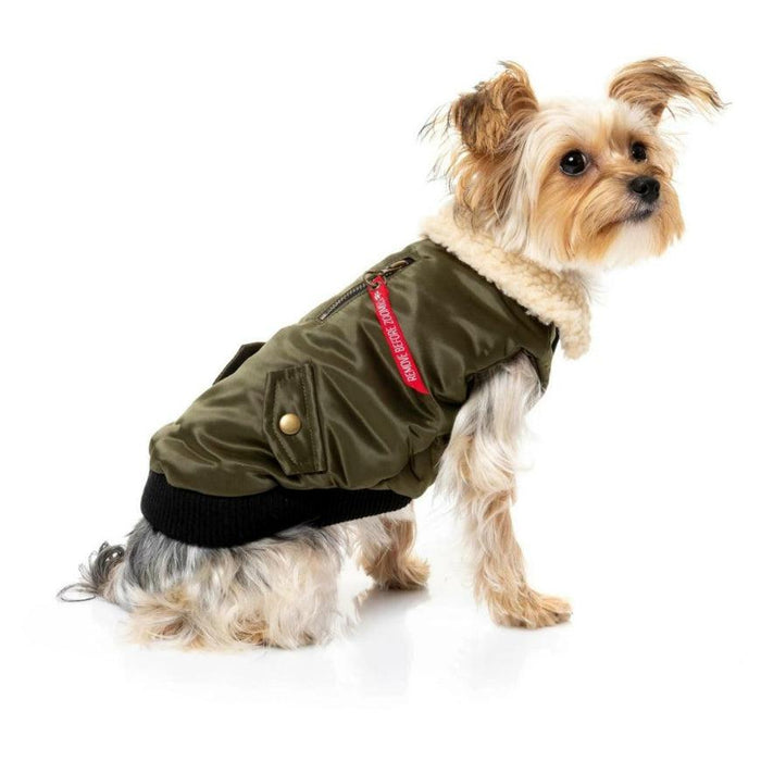 FuzzYard | The Zoomie Jacket - Olive-FuzzYard-Love My Hound