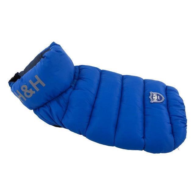 Hugo & Hudson Reversible Puffer Jacket Blue/Navy Love My Hound