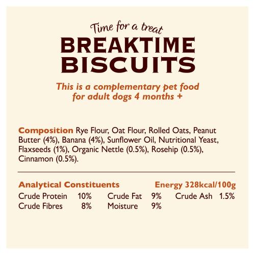 Lily's Kitchen | Breaktime Biscuits | Dog Treats 80g-Lily's Kitchen-Love My Hound