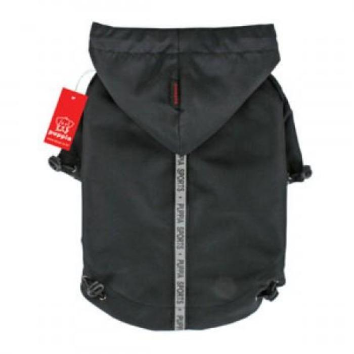 Puppia Base Dog Raincoat - Black