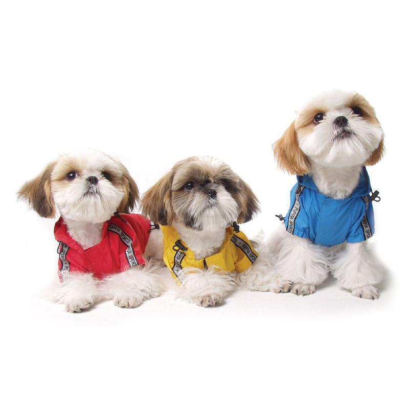 Puppia Base Dog Raincoat - Blue-Puppia-Love My Hound