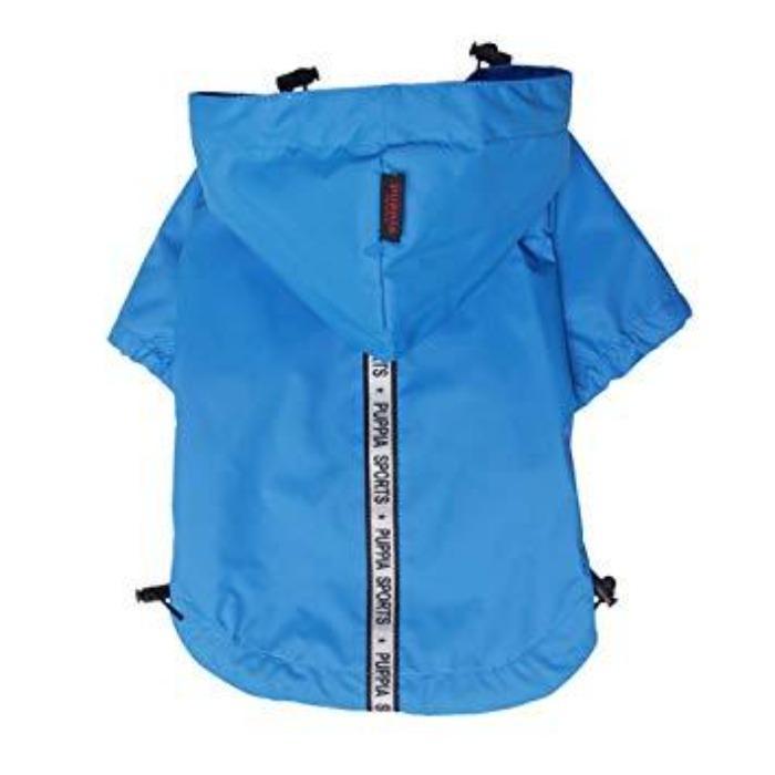 Puppia Base Dog Raincoat - Blue-Puppia-Love My Hound