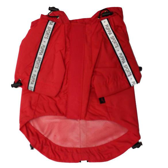 Puppia Base Dog Raincoat - Red-Puppia-Love My Hound