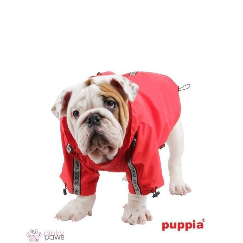 Puppia Base Dog Raincoat - Red-Puppia-Love My Hound