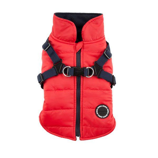 Puppia - The Mountaineer II Dog Coat - Red
