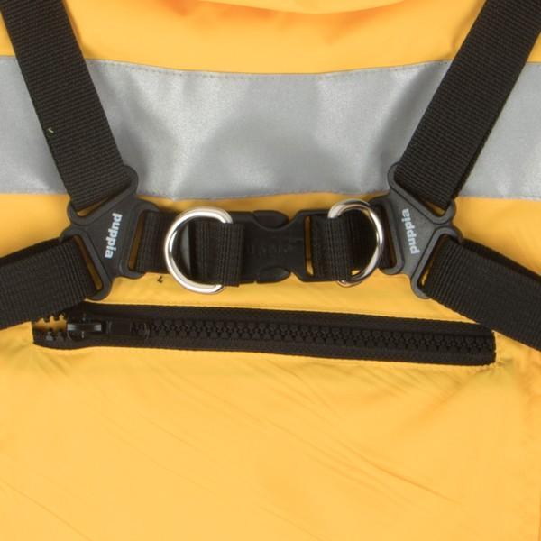 Puppia - Wilderness Rain-Harness-Coat - Blue-Puppia-Love My Hound