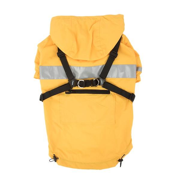 Puppia - Wilderness Rain-Harness-Coat - Red-Puppia-Love My Hound