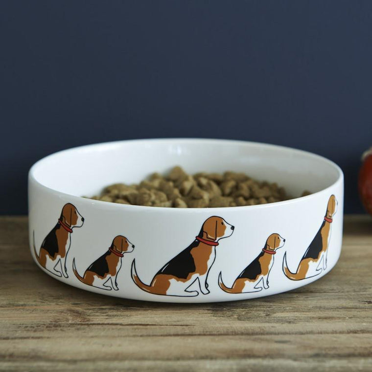 Sweet William - Beagle Dog Bowl