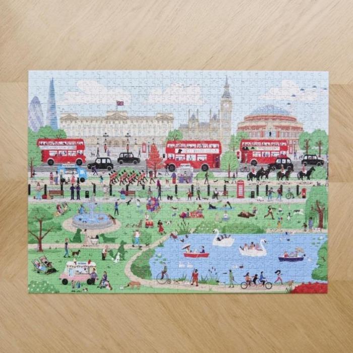 Sweet William - Dog Walkers Of London Jigsaw Puzzle