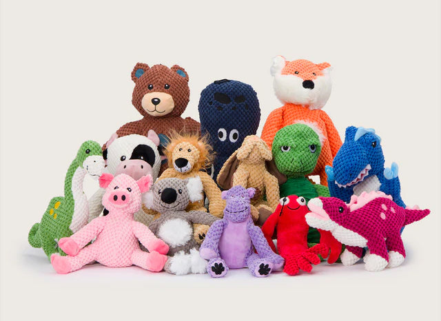 Fabdog Plush Dog Toys with Squeakers