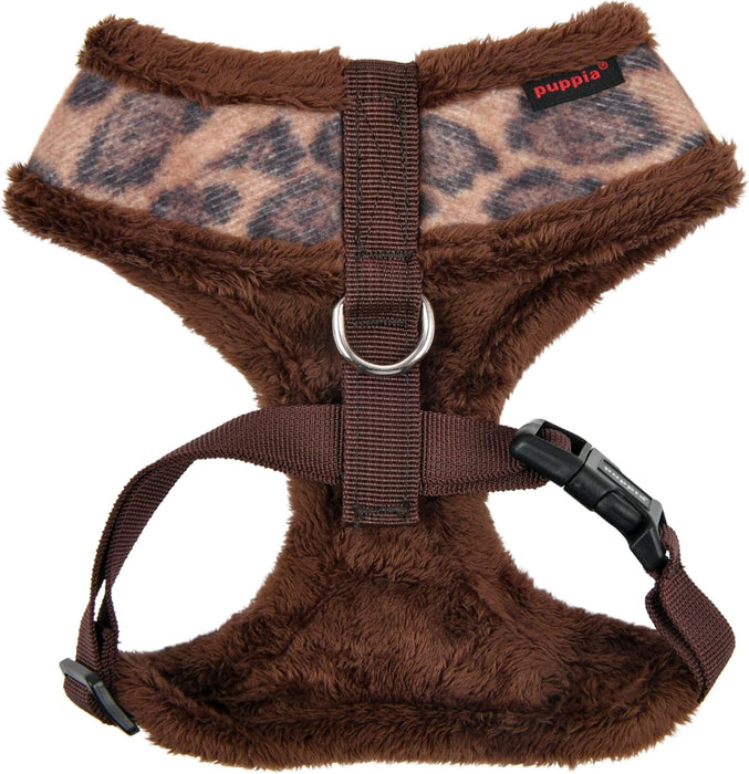 Puppia - Kovo Soft Dog Harness (A) - Brown Leopard