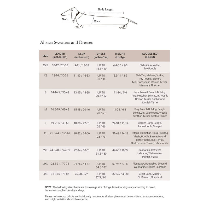 Alqo Wasi | Ice Magic Alpaca Dog Sweater - Cherry-Alqo Wasi-Love My Hound