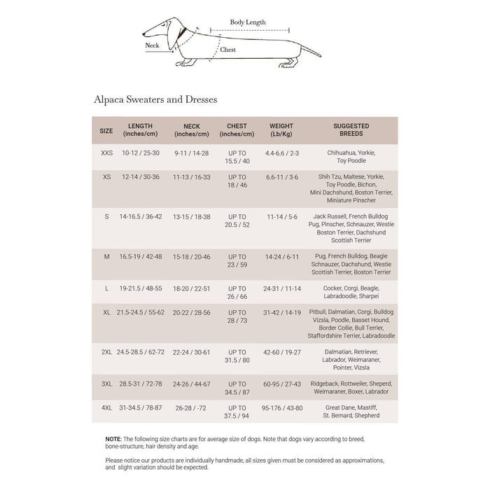 Alqo Wasi | Ice Magic Alpaca Dog Sweater - Navy-Alqo Wasi-Love My Hound