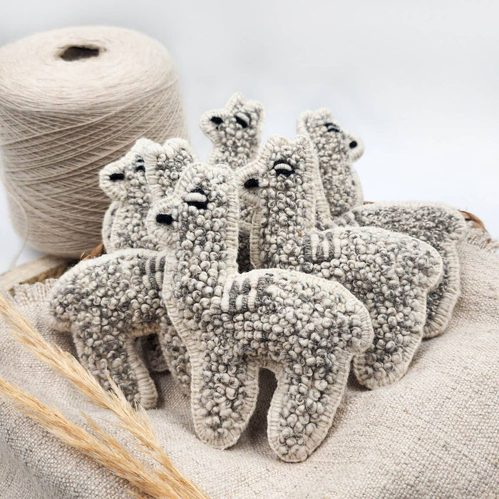 Alqo Wasi | Wool Toy - Natural Alpaca-Alqo Wasi-Love My Hound