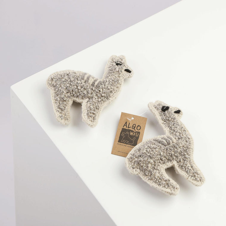 Alqo Wasi | Wool Toy - Natural Alpaca