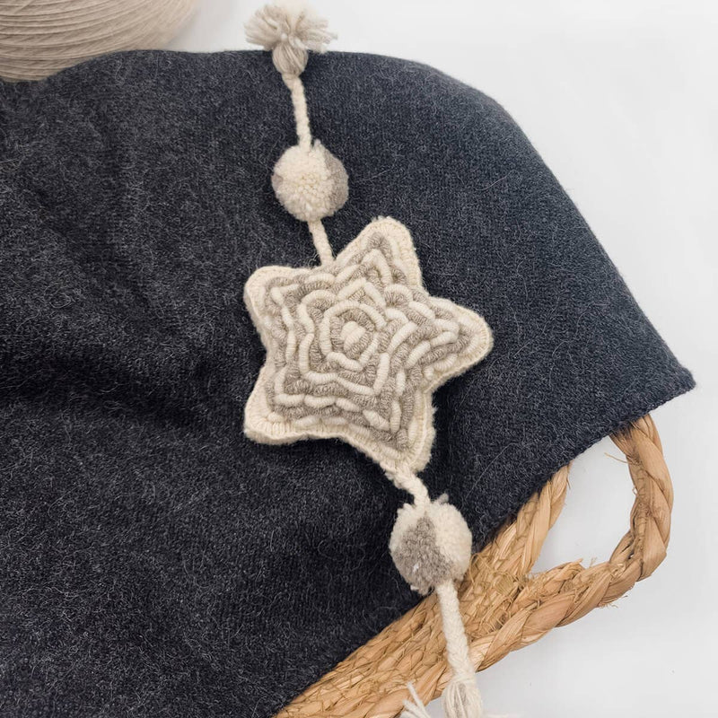 Alqo Wasi | Wool Toy - Natural Star-Alqo Wasi-Love My Hound