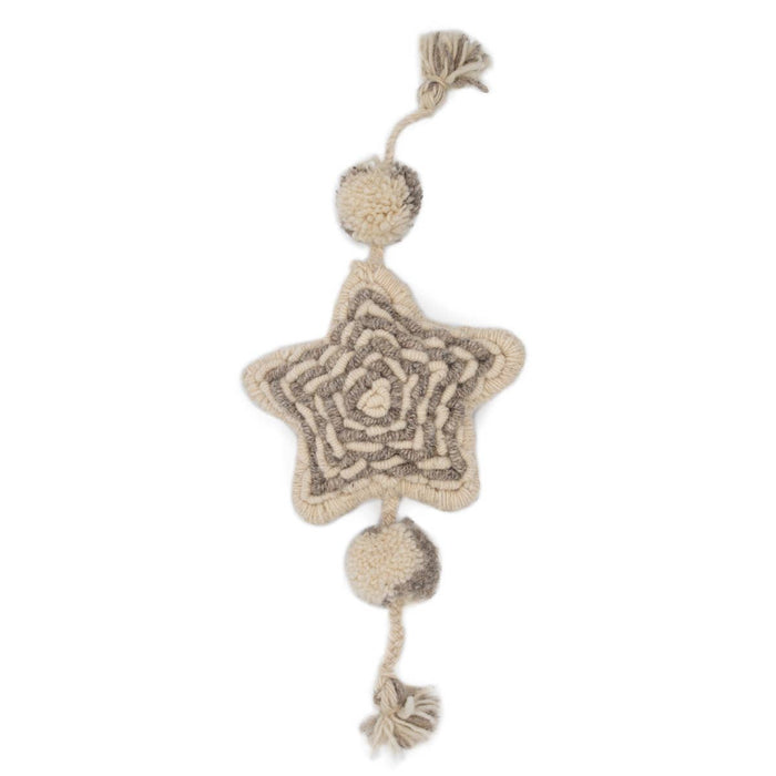 Alqo Wasi | Wool Toy - Natural Star-Alqo Wasi-Love My Hound