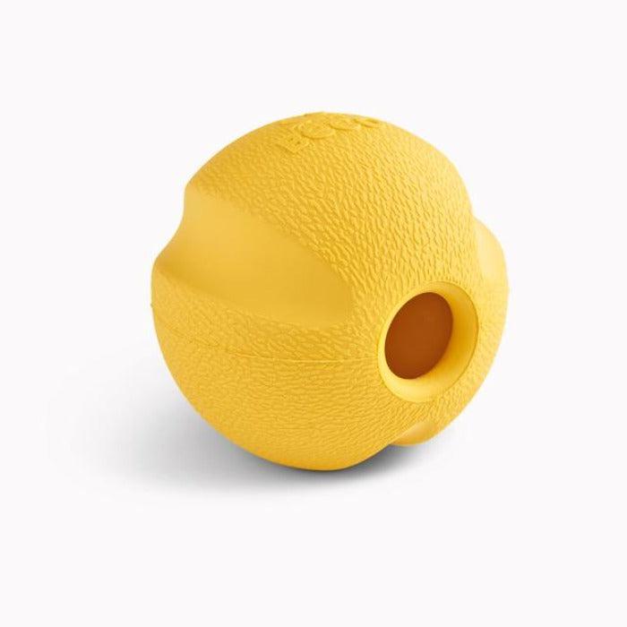 Beco - Natural Rubber Fetch Ball - Yellow-Beco-Love My Hound