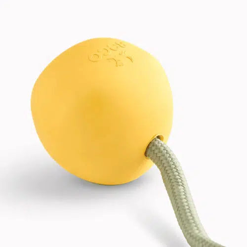 Beco - Natural Rubber Slinger Ball - Yellow-Beco-Love My Hound