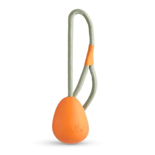 Beco - Natural Rubber Slinger Pebble - Orange – Love My Hound