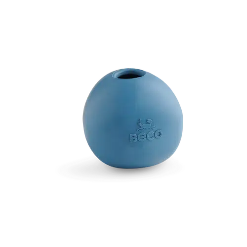 Beco - Natural Rubber Wobble Ball - Blue-Beco-Love My Hound