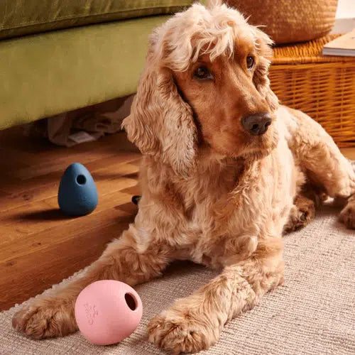 Beco - Natural Rubber Wobble Ball - Pink-Beco-Love My Hound