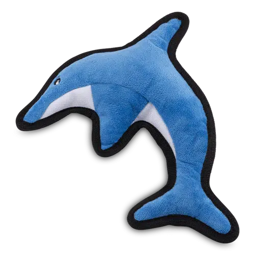 Beco - Recycled Rough & Tough - Dolphin Dog Toy
