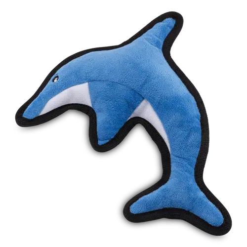 Beco - Recycled Rough & Tough - Dolphin Dog Toy-beco-Love My Hound