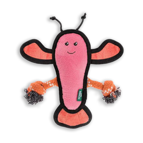 Beco - Recycled Rough & Tough - Louis the Lobster Dog Toy-beco-Love My Hound
