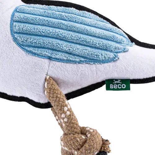 Beco - Recycled Rough & Tough - Seagull Dog Toy-Beco-Love My Hound
