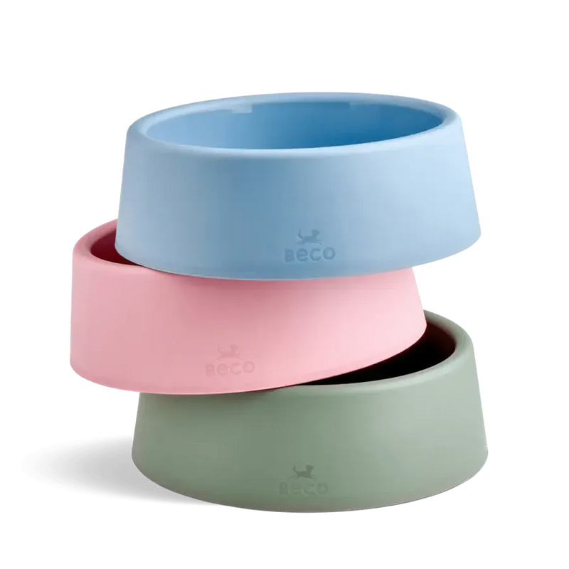 Beco - Steady Dog Bowl - Blue-Beco-Love My Hound