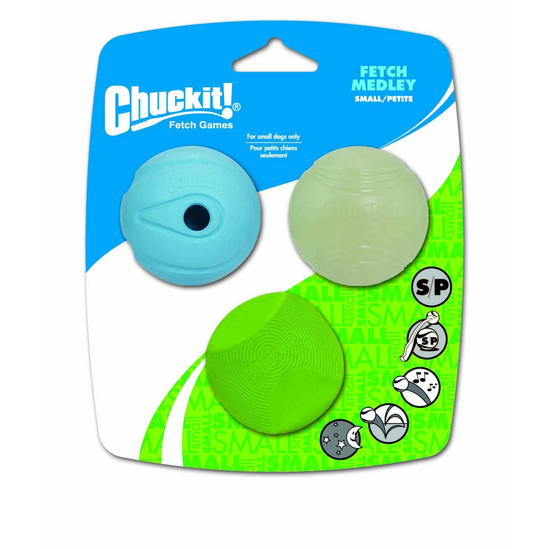 Chuckit - Fetch Medley 3pk - Small-Love My Hound-Love My Hound