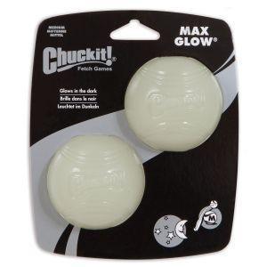 Chuckit - Max Glow Balls (2Pk) - Dog Toy