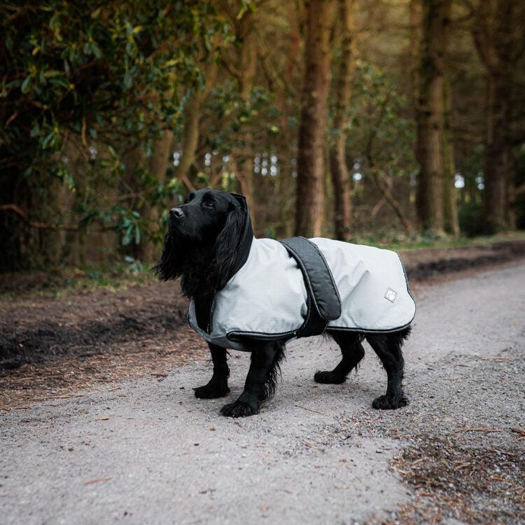 Danish Design - The Ultimate 2 in 1 Waterproof and Fleece Dog Coat - Grey-Danish Design-Love My Hound