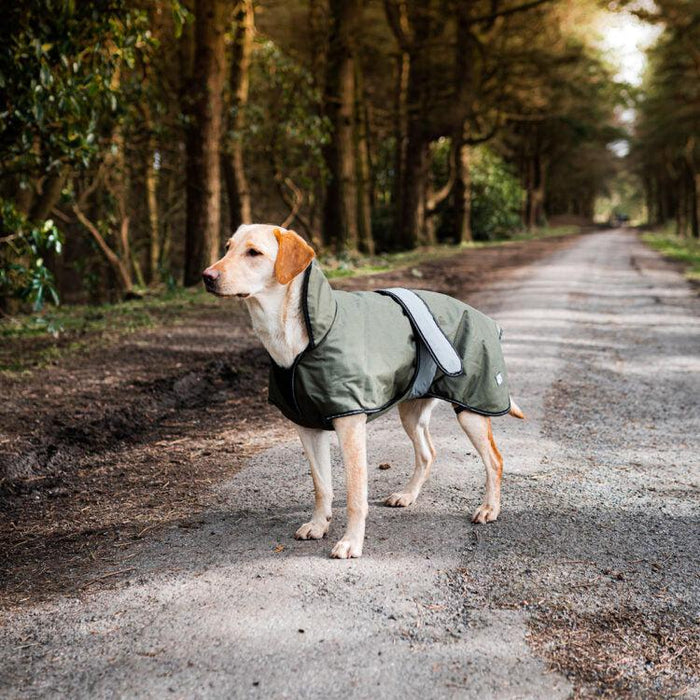 Danish Design - The Ultimate 2 in 1 Waterproof and Fleece Dog Coat - Khaki-Danish Design-Love My Hound