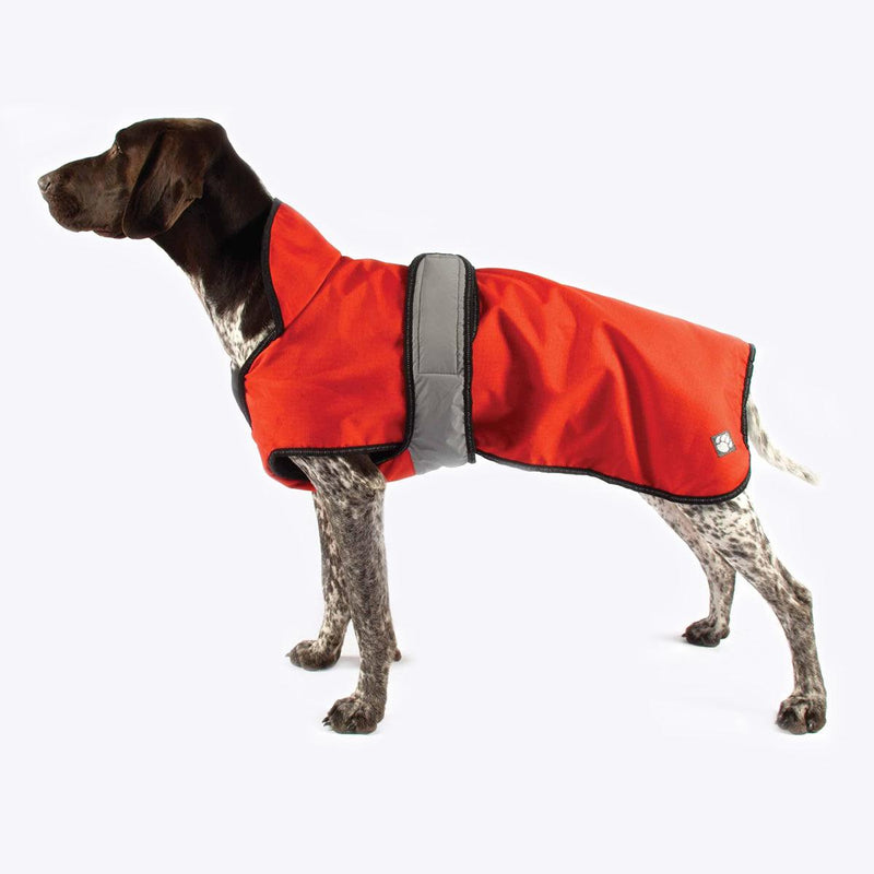 Danish Design - The Ultimate 2 in 1 Waterproof and Fleece Dog Coat - Orange/Red-Danish Design-Love My Hound