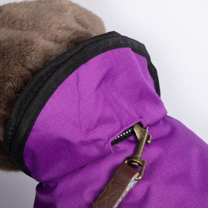 Danish Design - The Ultimate 2 in 1 Waterproof and Fleece Dog Coat - Purple-Danish Design-Love My Hound