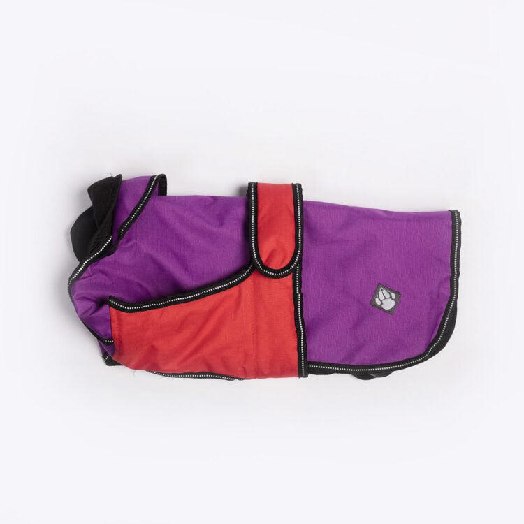 Danish Design - The Ultimate 2 in 1 Waterproof and Fleece Dog Coat - Purple-Danish Design-Love My Hound