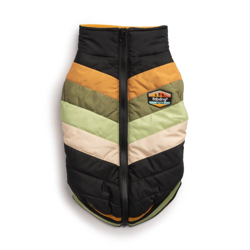 Fabdog | Black Chevron Dog Coat-Fabdog-Love My Hound