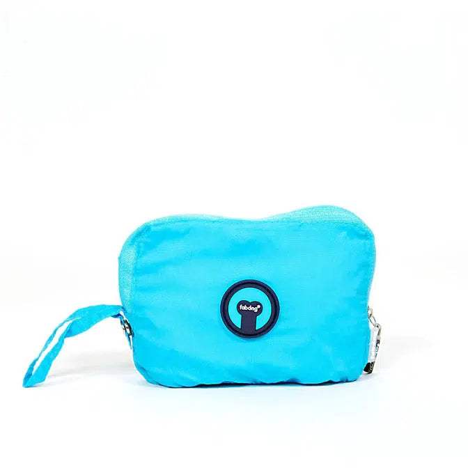 Fabdog | Blue Packaway Dog Raincoat-Fabdog-Love My Hound