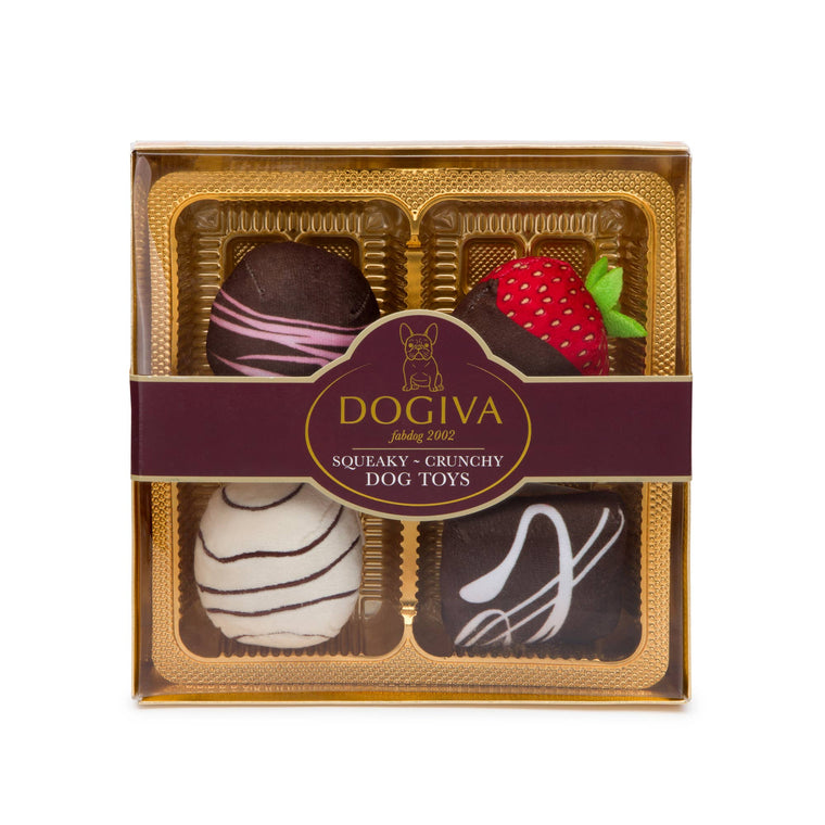 Fabdog | Dogiva Box of Chocolates - Valentine's Day Dog Toy