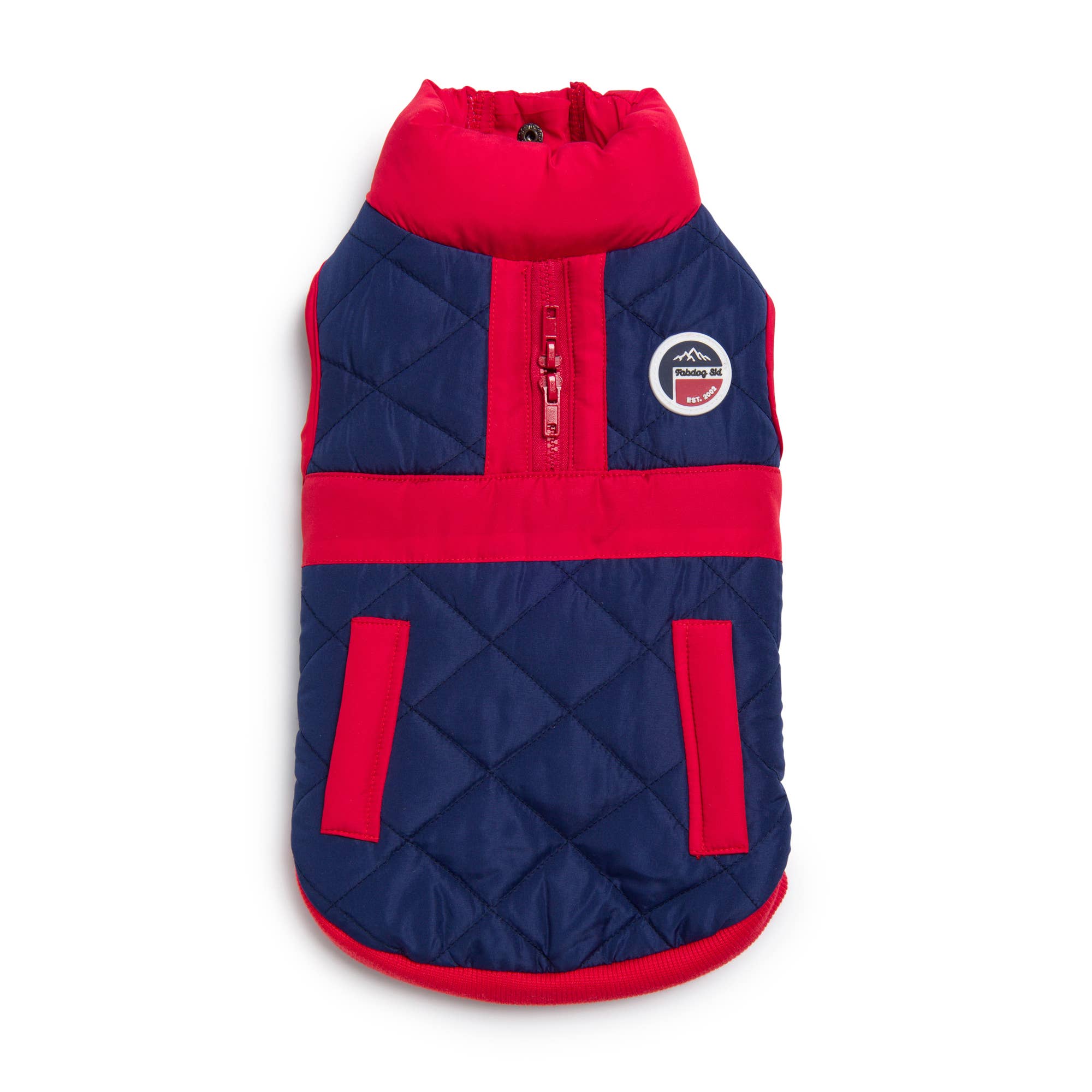 Fabdog | Fab Ski Quilted Vest Navy-fabdog-Love My Hound