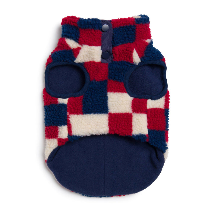 Fabdog | Fab Ski Sherpa Vest Navy-Fabdog-Love My Hound