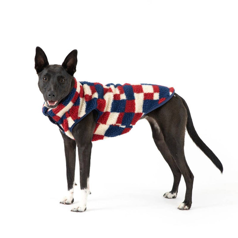 Fabdog | Fab Ski Sherpa Vest Navy-Fabdog-Love My Hound