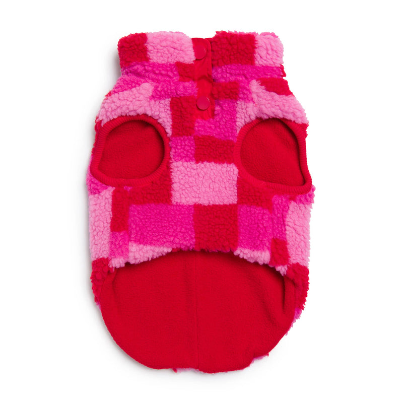 Fabdog | Fab Ski Sherpa Vest Pink-Fabdog-Love My Hound