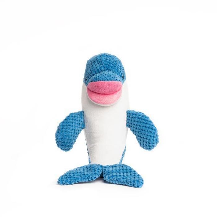 Fabdog | Floppy Dolphin - Plush Dog Toy-Fabdog-Love My Hound