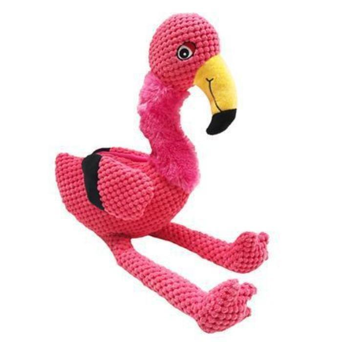 Fabdog | Floppy Flamingo - Plush Dog Toy-Fabdog-Love My Hound