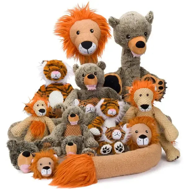 Fabdog | Floppy Grizzly Bear - Plush Dog Toy-Fabdog-Love My Hound