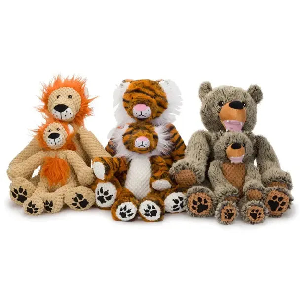 Fabdog | Floppy Grizzly Bear - Plush Dog Toy-Fabdog-Love My Hound