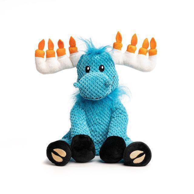 Fabdog | Floppy Hanukkah Moose - Plush Dog Toy-Fabdog-Love My Hound